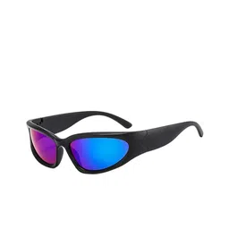 AUGEN Unisex Cateye Sunglasses with UV Protected Lens-52