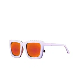 AUGEN Unisex Square Sunglasses with UV Protected Lens-39