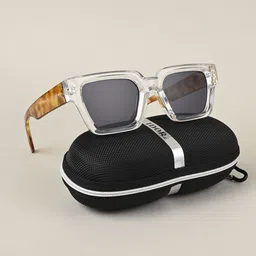 IDOR Unisex Square Sunglasses with UV Protected Lens IDOR-98170-C8-image-53