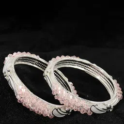 NMII Set Of 2 AD Studded Bangles image 1
