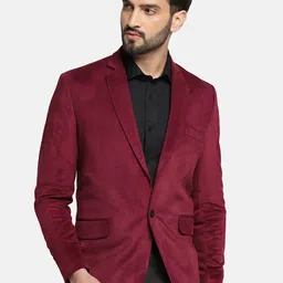 TAHVO Men Slim-Fit Single-Breasted Formal Blazers-image-84