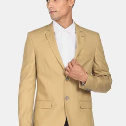 AD By Arvind Men Tailored-Fit Single Breasted Blazer-image-9
