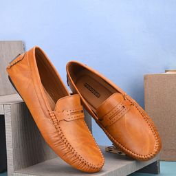 Provogue Men Textured Lightweight Loafers-image-99