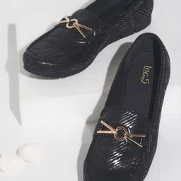 Inc 5 Women Printed Comfort Insole Horsebit Loafers-image-99