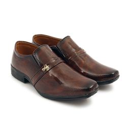 BAESD Boys Textured Square Toe Loafers-image-95