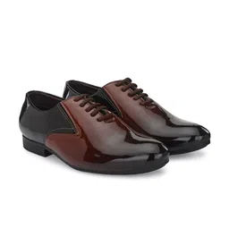 Vellinto Men Comfort Insole Lace-Ups Oxfords-27