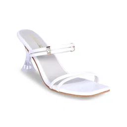 FABBHUE Embellished Open Toes Slip On Stiletto Heels-22