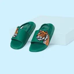 Pantaloons Junior Boys Animal Printed Sliders-image-75