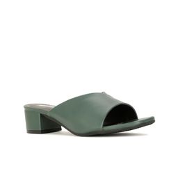 Bata Open Toe Block Heels-53