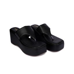 KIRAVI Open Toe Flatform Heels-47