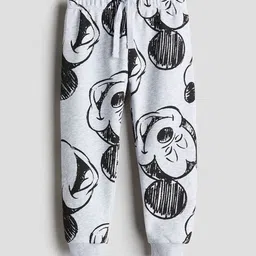 H&M Boys Printed Joggers Trousers-image-63