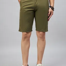 STUDIO NEXX Men Regular Fit Mid-Rise Cotton Shorts-picture-33