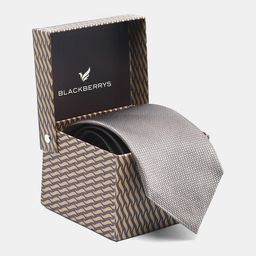 Blackberrys Woven Design Silk Skinny Tie-picture-1