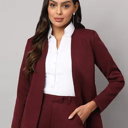 BRINNS Open Front Formal Blazer-image-4