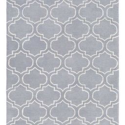 Safiya Carpet Grey Ethnic Motifs Hand-Tufted Woollen Carpets-image-66