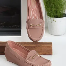 Carlton London Women Embellished Heeled Loafers-image-39