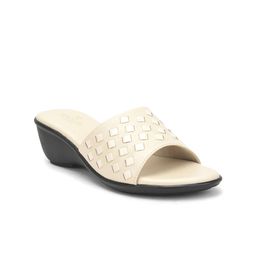 Liberty Textured Open Toe Comfort Heels-4