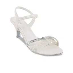Metro Embellished Open Toe Kitten Heels-18