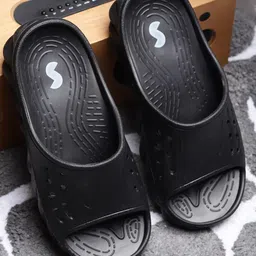 Solethreads Men Self Design Sliders-image-92