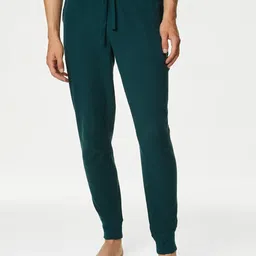 Marks & Spencer Men Pure Cotton Lounge Joggers-image-90