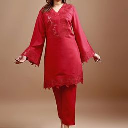 Tikhi Imli Sequence Embellished Tunic & Trouser Co-ord Set-22