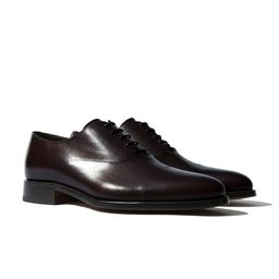Rapawalk Burgundy Handcrafted Standard Width Leather Oxfords-image-90