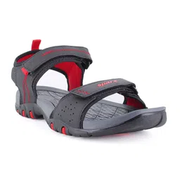 Sparx Men Black & Red Solid Sports Sandals-image-43