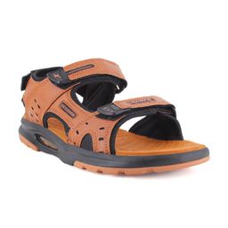 Sparx Men Tan & Black Patterned Sports Sandals-image-54