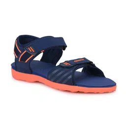 Sparx Men Navy Blue & Orange Comfort Sports Sandals-image-97