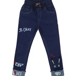 A-Okay Boys Slim Fit High-Rise Embroidered Jeans-picture-34