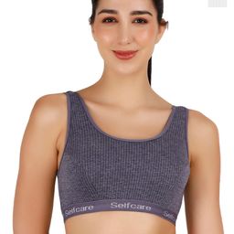 SELFCARE Pack Of 2 Striped Round Neck Sleeveless Thermal Tops-image-84