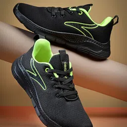 Action Boys Mesh Running Non-Marking Shoes-9
