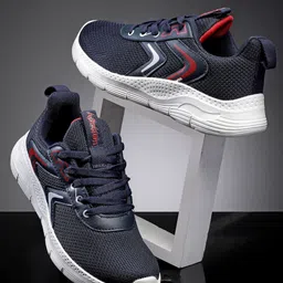 Action Boys Mesh Running Non-Marking Shoes-6