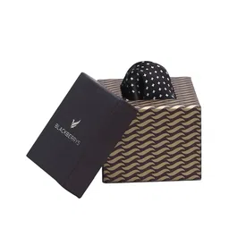 Blackberrys Men Printed Silk Pocket Squares-image-97