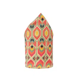 The Tie Hub Men Printed Silk Cotton Pocket Square-picture-33