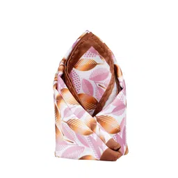 Tossido Men Brown & Pink Printed Pocket Square-picture-34