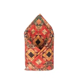 The Tie Hub Men Printed Silk Pocket Square-24