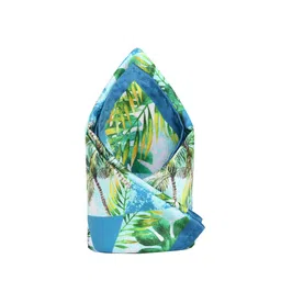 Tossido Men Blue & Green Printed Pocket Square-image-72