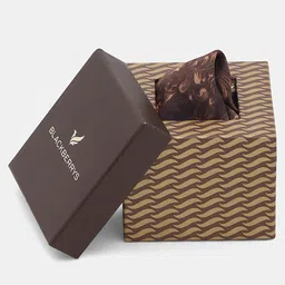 Blackberrys Men Printed 4-Ways Silk Pocket Squares-28