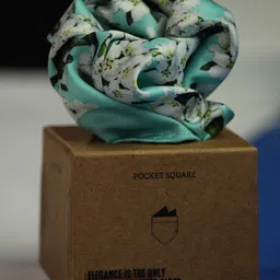 Tossido Men Floral Printed Pocket Square-35