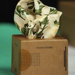 Tossido Men Floral Printed Pocket Square-26