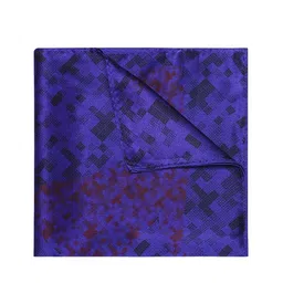 Blackberrys Men Purple Printed Pocket Square-51