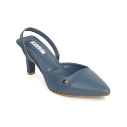 ELLE Synthetic Kitten Pumps-image-15