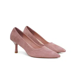Sherrif Shoes Suede Stiletto Pumps-image-78