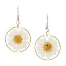 EL REGALO Floral Drop Earrings-49