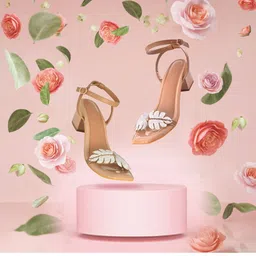 Sole House Nude-Coloured Textured PU Flatform Mules-53