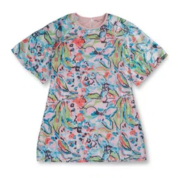 Gini and Jony Floral Print Round Neck Dress-image-15