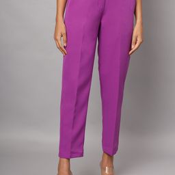 BRINNS Women Mid-Rise Relaxed Straight Leg Cropped Trousers-image-92