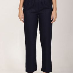 FUTURO Women Relaxed Straight Leg Trousers-image-101