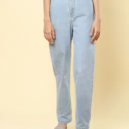 Label Ritu Kumar Women Relaxed Straight Leg Trousers-image-56